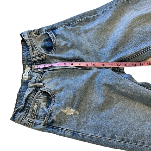 Hidden Alyx Light Wash Distressed Baggy Dad Jeans - Size 24 - Picture 11 of 16